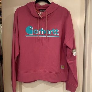 Carhartt Women's Rose Pink Hoodie
